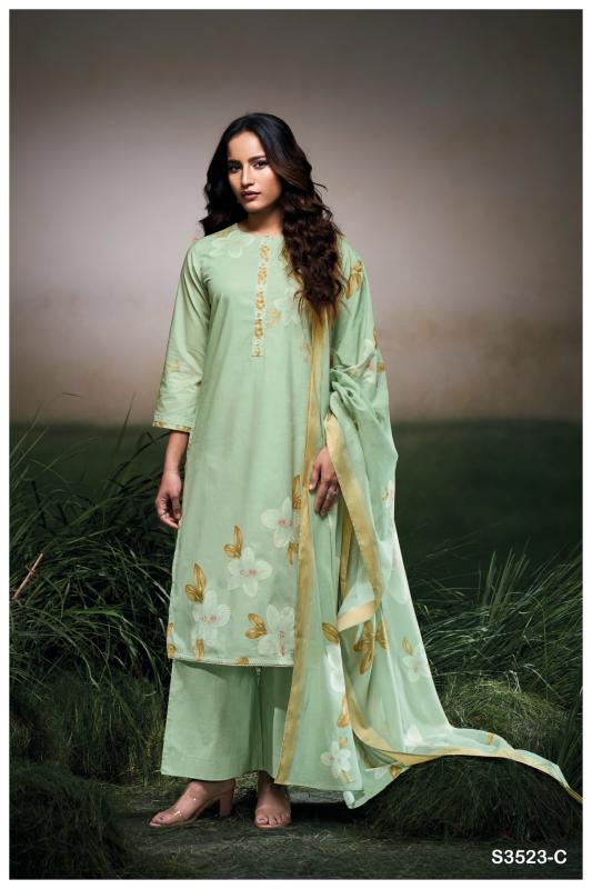 Ganga Faryat 3523 catalog wholesale salwar kameez pakistani