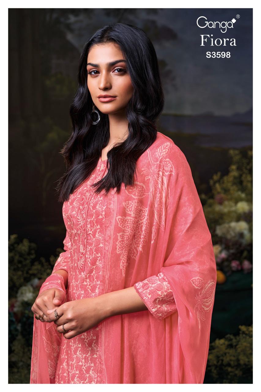 Ganga Fiora 3598 catalog wholesale salwar kameez uk