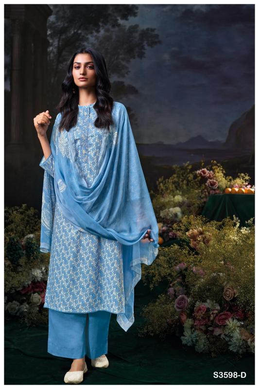Ganga Fiora 3598 catalog wholesale salwar kameez uk