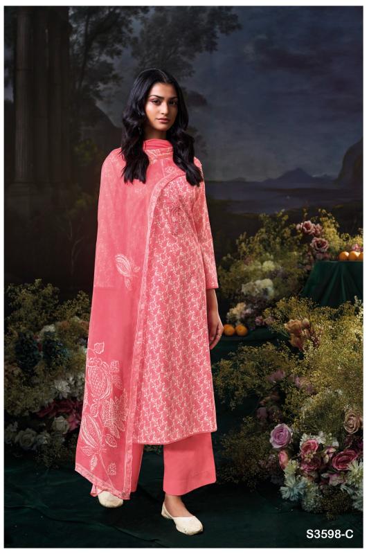 Ganga Fiora 3598 catalog wholesale salwar kameez uk