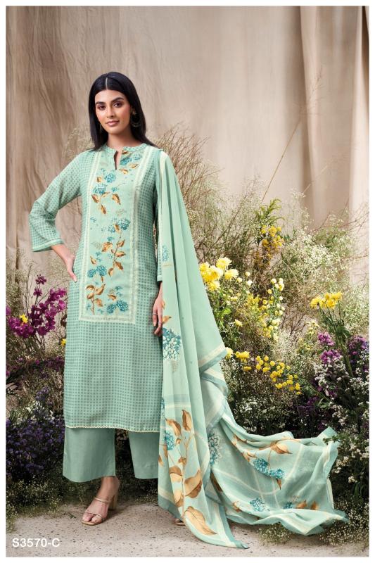 Ganga Francis 3570 catalog indian salwar kameez wholesale price