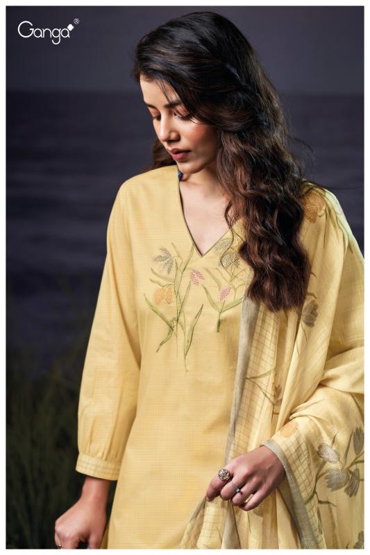 Ganga Gurveen 3558 catalog unstitched salwar kameez wholesalers in mumbai