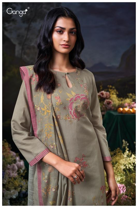 Ganga Idhika 3611 catalog wholesale dealers of salwar kameez in mumbai