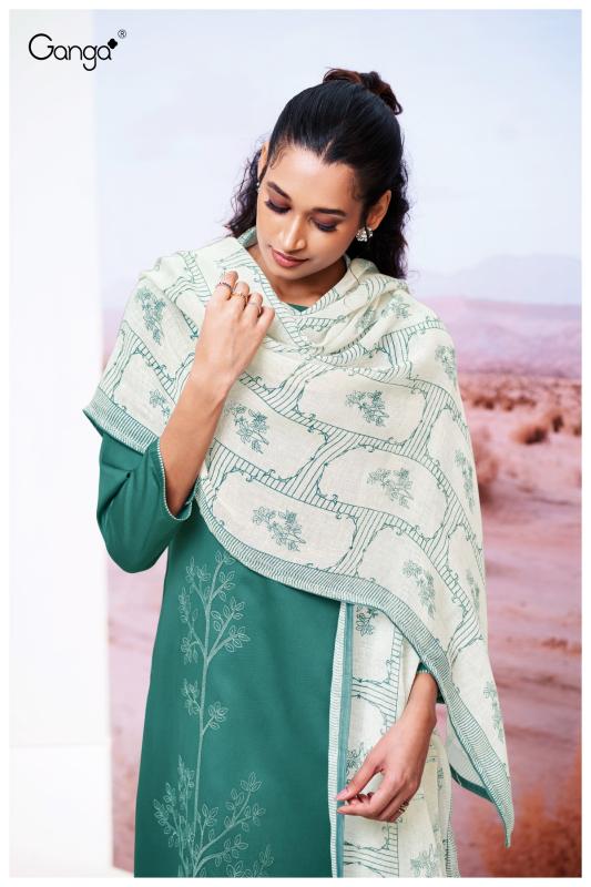 Ganga Isheeta 3550 catalog salwar kameez surat wholesale