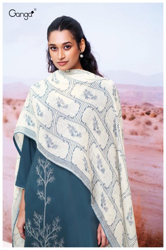 Ganga Isheeta 3550 catalog salwar kameez surat wholesale