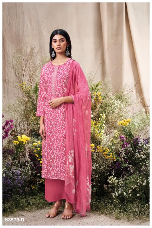 Ganga Jonitha 3573 catalog wholesale salwar kameez online shopping