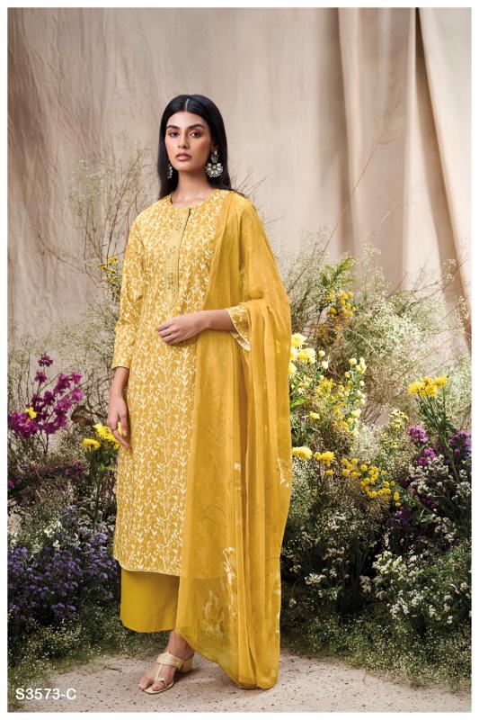 Ganga Jonitha 3573 catalog wholesale salwar kameez online shopping
