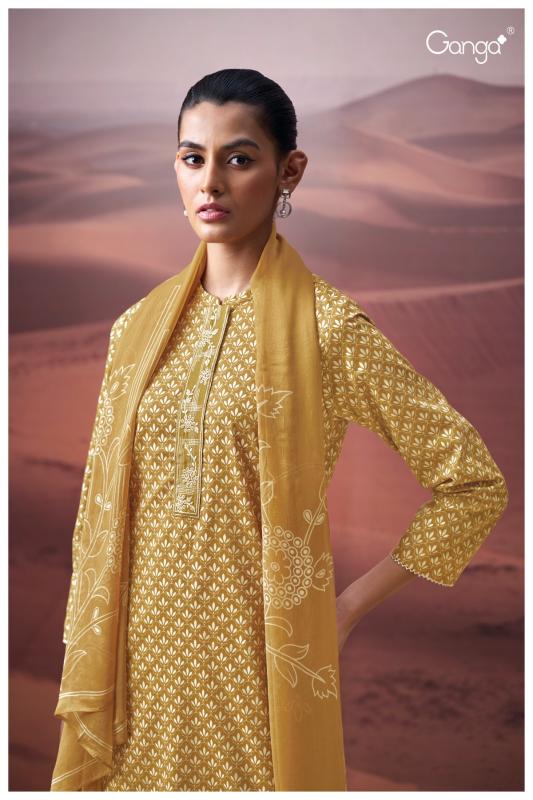Ganga Kairavi 3576 catalog designer salwar kameez at wholesale price