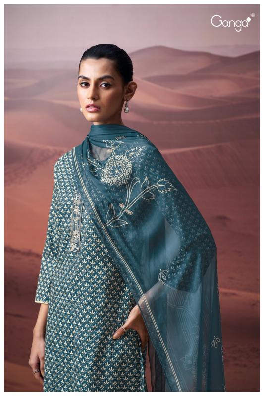 Ganga Kairavi 3576 catalog designer salwar kameez at wholesale price