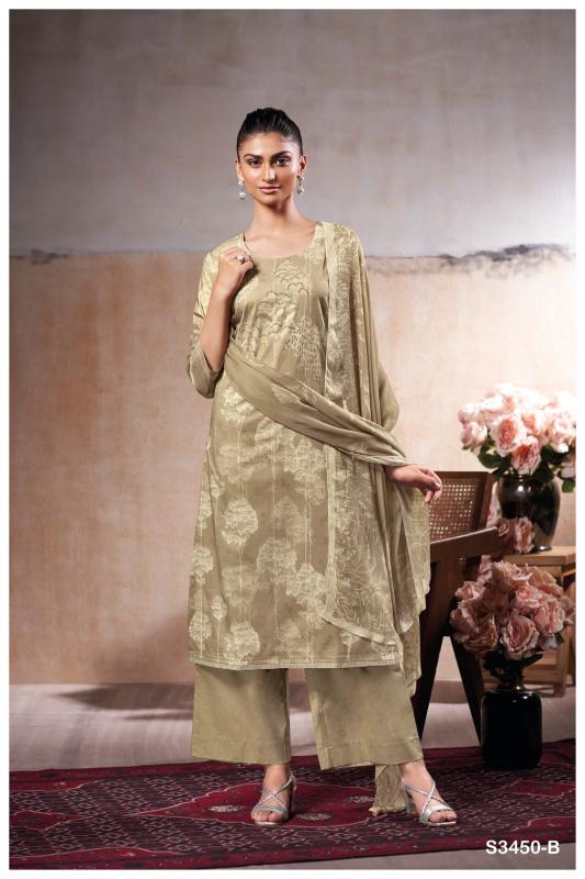 Ganga Linzy 3450 catalog salwar kameez wholesale ahmedabad