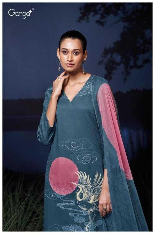 Ganga Maizy 3542 catalog mumbai wholesale salwar kameez