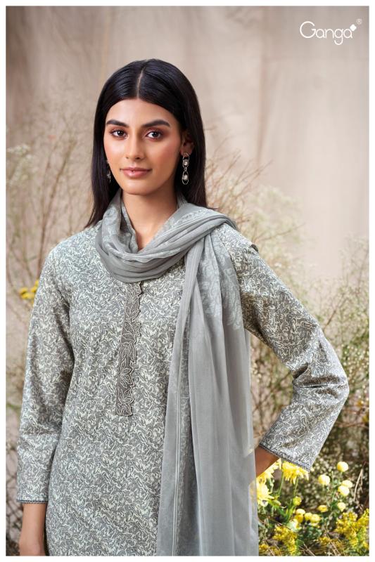 Ganga Manvika 3580 catalog unstitched salwar kameez wholesale market in delhi