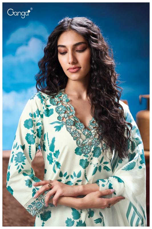 Ganga Mariska 3302 catalog chennai salwar kameez wholesaler 