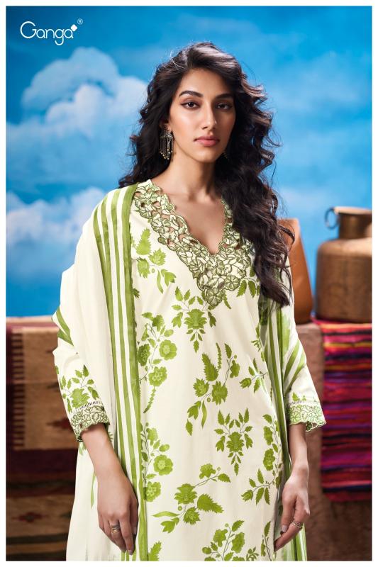 Ganga Mariska 3302 catalog chennai salwar kameez wholesaler 