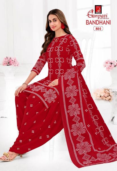 Ganpati Bandhani Vol-8 – Dress Material - Wholesale Catalog