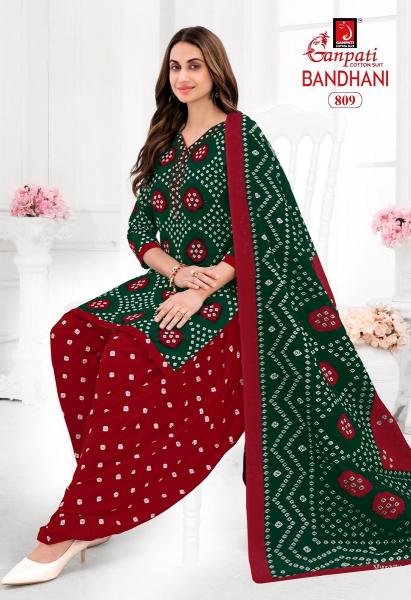 Ganpati Bandhani Vol-8 – Dress Material - Wholesale Catalog