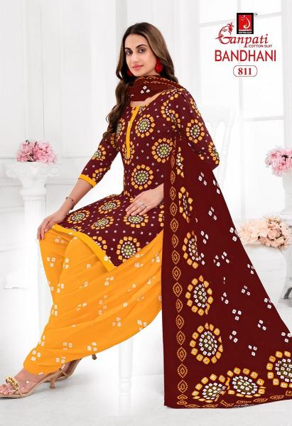 Ganpati Bandhani Vol-8 – Dress Material - Wholesale Catalog