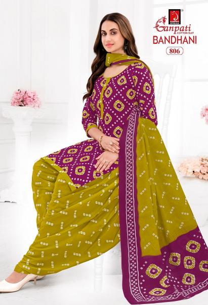 Ganpati Bandhani Vol-8 – Dress Material - Wholesale Catalog