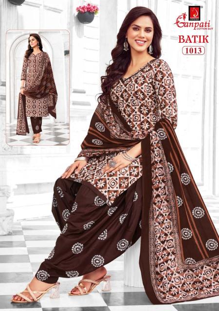 Ganpati Batik Vol-10 – dress Material - Wholesale Catalog