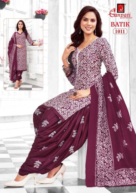 Ganpati Batik Vol-10 – dress Material - Wholesale Catalog