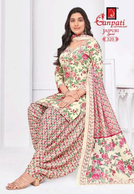 Ganpati Jaipuri Special Patiyala Vol-15 - Dress Material  - Wholesale Catalog