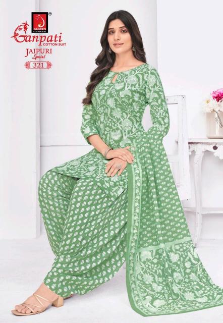 Ganpati Jaipuri Special Patiyala Vol-15 - Dress Material  - Wholesale Catalog
