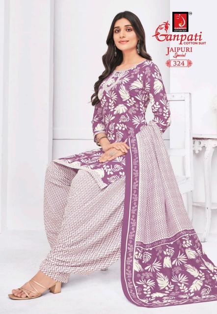 Ganpati Jaipuri Special Patiyala Vol-15 - Dress Material  - Wholesale Catalog