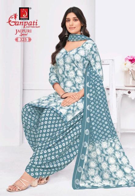 Ganpati Jaipuri Special Patiyala Vol-15 - Dress Material  - Wholesale Catalog
