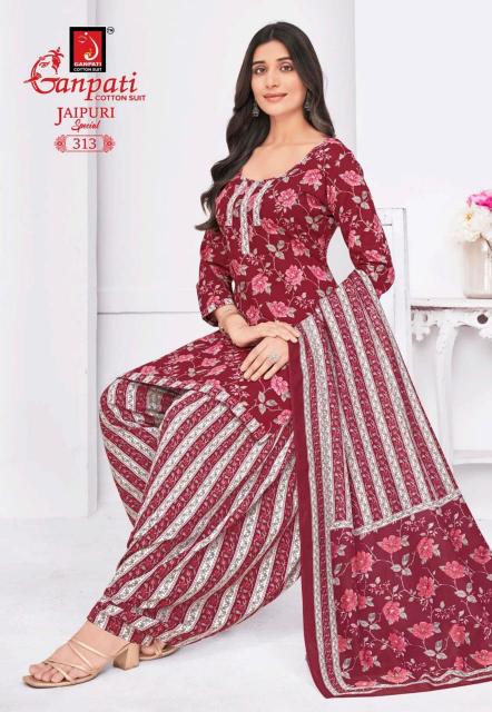 Ganpati Jaipuri Special Patiyala Vol-15 - Dress Material  - Wholesale Catalog