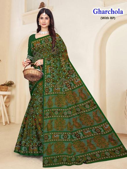Gharcholo – Cotton Saree - Wholesale Catalog
