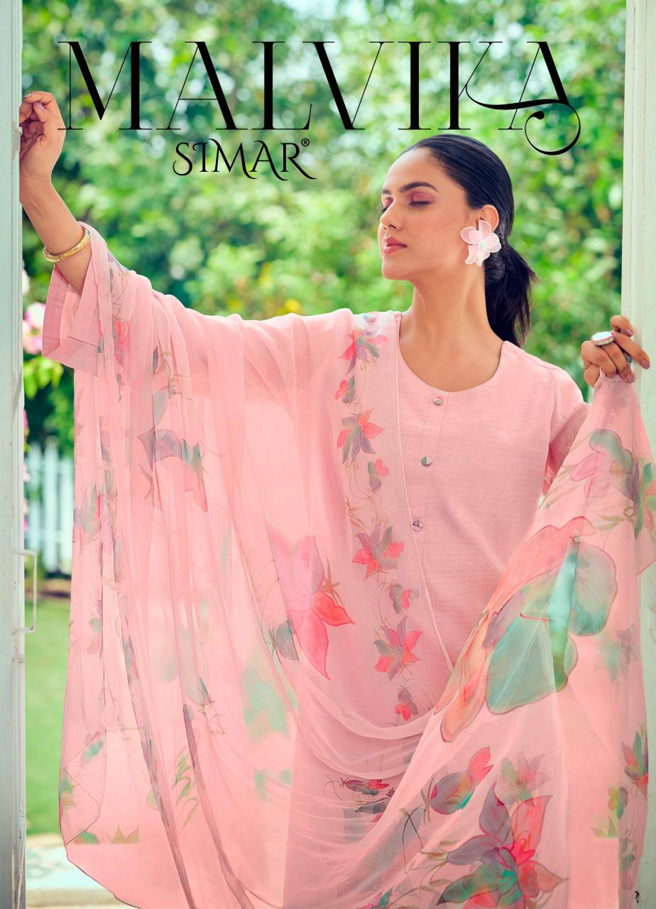 Glossy Simar Malvika catalog salwar kameez materials wholesale bangalore