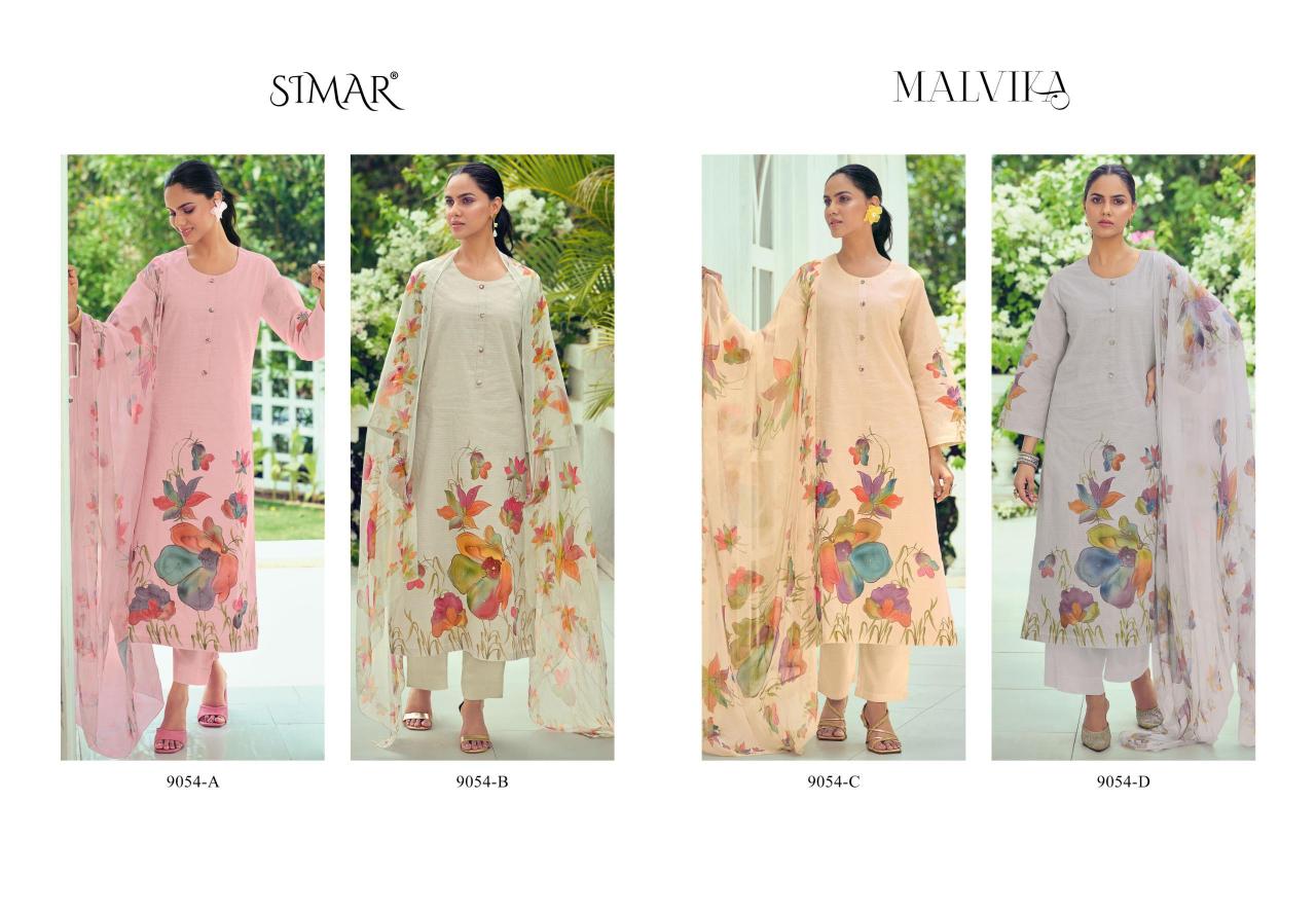 Glossy Simar Malvika catalog salwar kameez materials wholesale bangalore