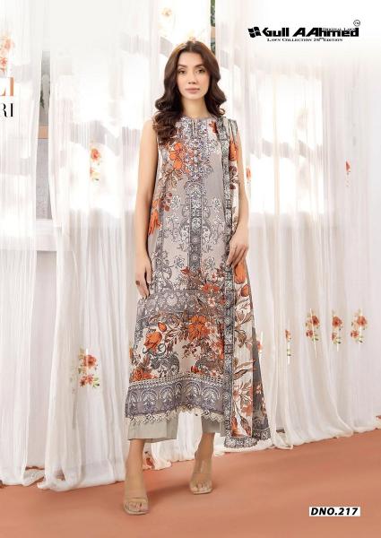 Gull Aahmed Lawn Vol-26 – Karachi Readymade Kurti Pant With Dupatta - Wholesale Catalog