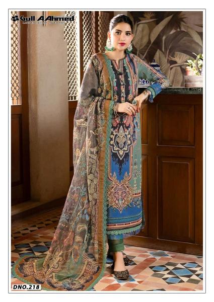 Gull Aahmed Lawn Vol-26 – Karachi Readymade Kurti Pant With Dupatta - Wholesale Catalog