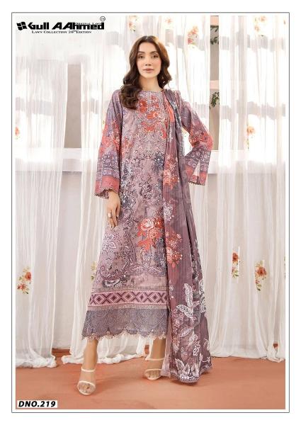 Gull Aahmed Lawn Vol-26 – Karachi Readymade Kurti Pant With Dupatta - Wholesale Catalog