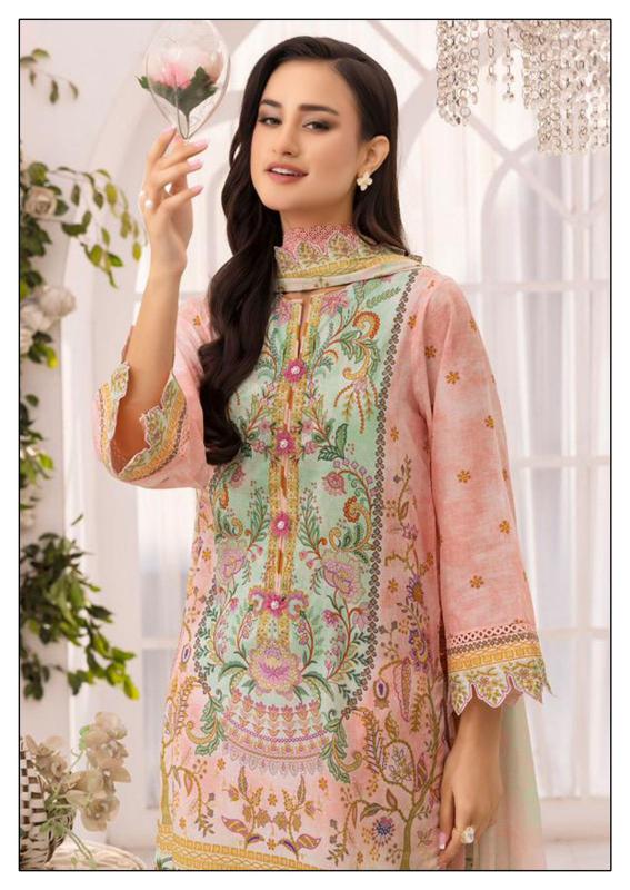 Gull AAhmed Noorain Vol-03 - Karachi Dress Material  - Wholesale Catalog