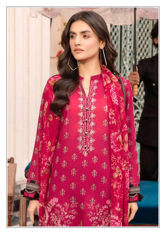 Gull AAhmed Tehreem Vol-03 - Karachi Dress Material  - Wholesale Catalog