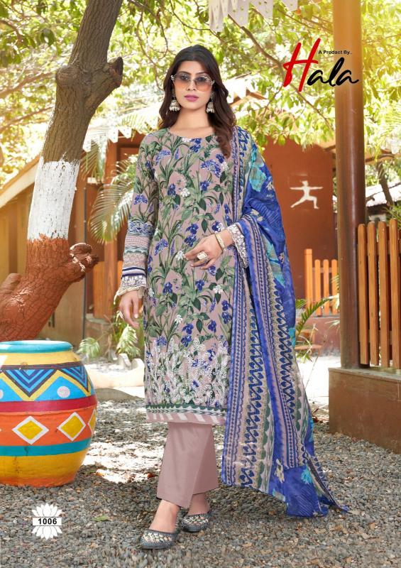 Hala Mira Nur vol 1 catalog wholesale dealers for dress materials in delhi 