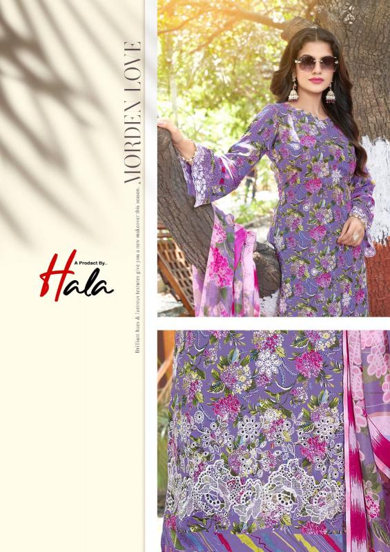 Hala Mira Nur vol 1 catalog wholesale dealers for dress materials in delhi 