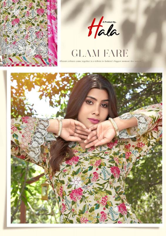 Hala Mira Nur vol 1 catalog wholesale dealers for dress materials in delhi 