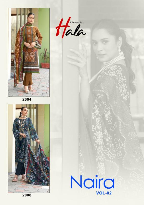 Hala Naira Vol 2 Catalog wholesale dress materials in vijayawada