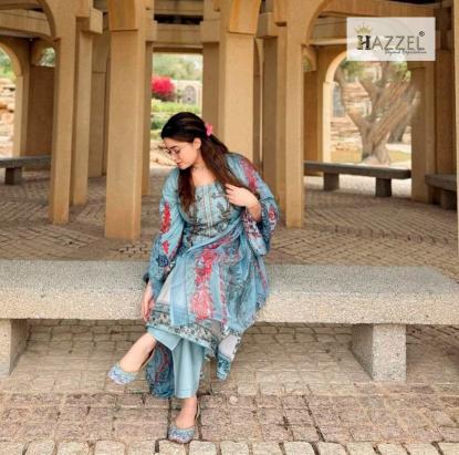 Hazzel MARIA B 0308 Catalog pakistani cotton suits 2025