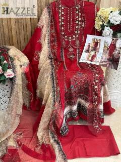 Hazzel Maria B 2001 Catalog straight cut pakistani suits