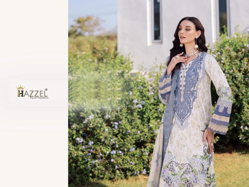 Hazzel Needle Wonder 0309 Catalog pakistani sharara suits 2025