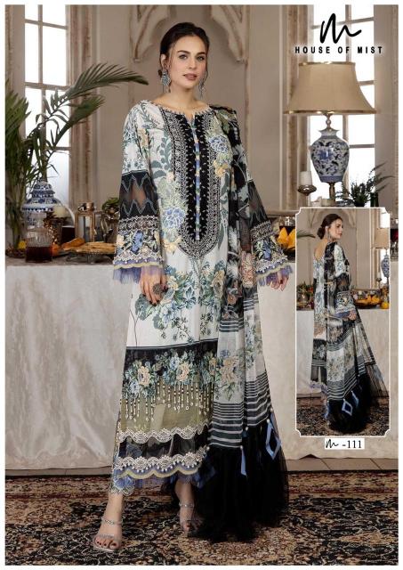 House Of Mist Ghazal Vol-12 – Karachi Dress Material - Wholesale Catalog