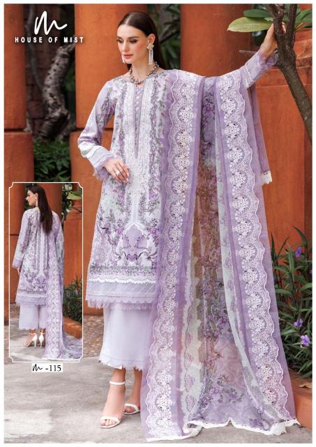 House Of Mist Ghazal Vol-12 – Karachi Dress Material - Wholesale Catalog