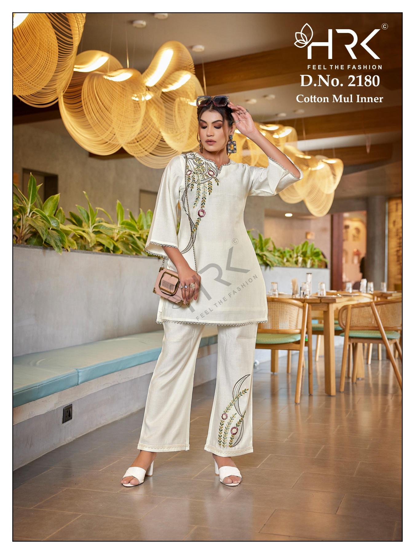 HRK 2180 Catalog co ord set wholesale