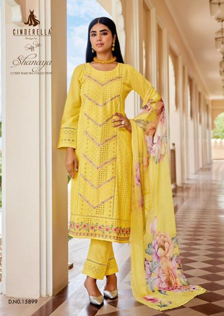 Ibiza Cinderella Shanaya Catalog unstitched salwar kameez wholesalers in india