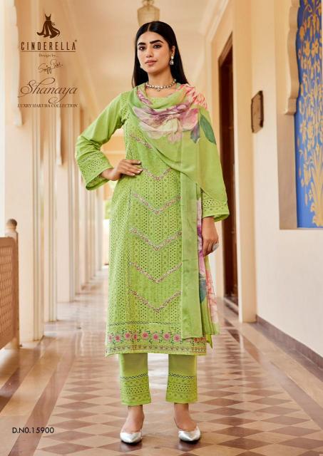 Ibiza Cinderella Shanaya Catalog unstitched salwar kameez wholesalers in india
