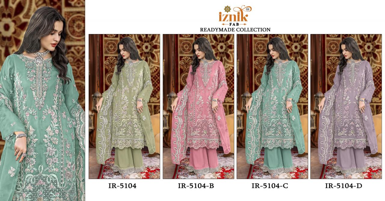 Iznik 5104 Catalog pakistani punjabi suits 2025
